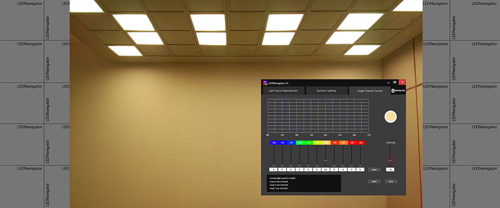 LEDCube 各チャンネルをコントロール